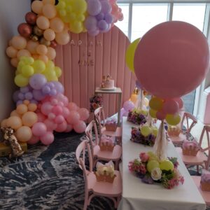 Kids Pink Crossback Chairs