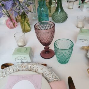Pink Wine Goblet