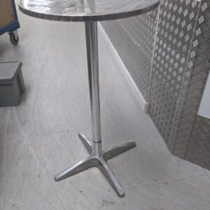 Steel Poseur Table